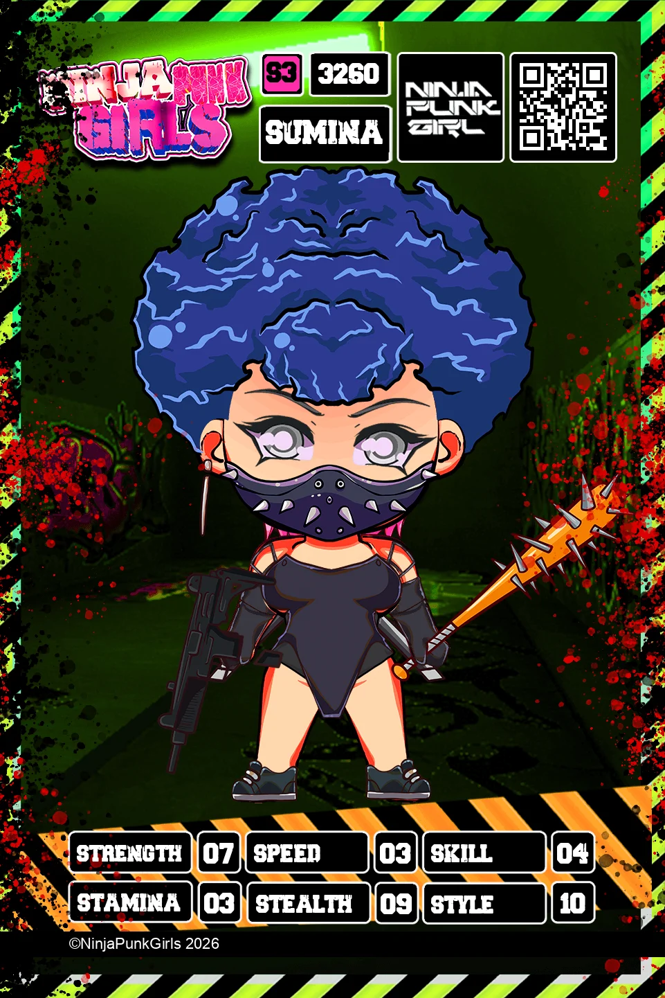 Rebuilt card #3260 Sumina