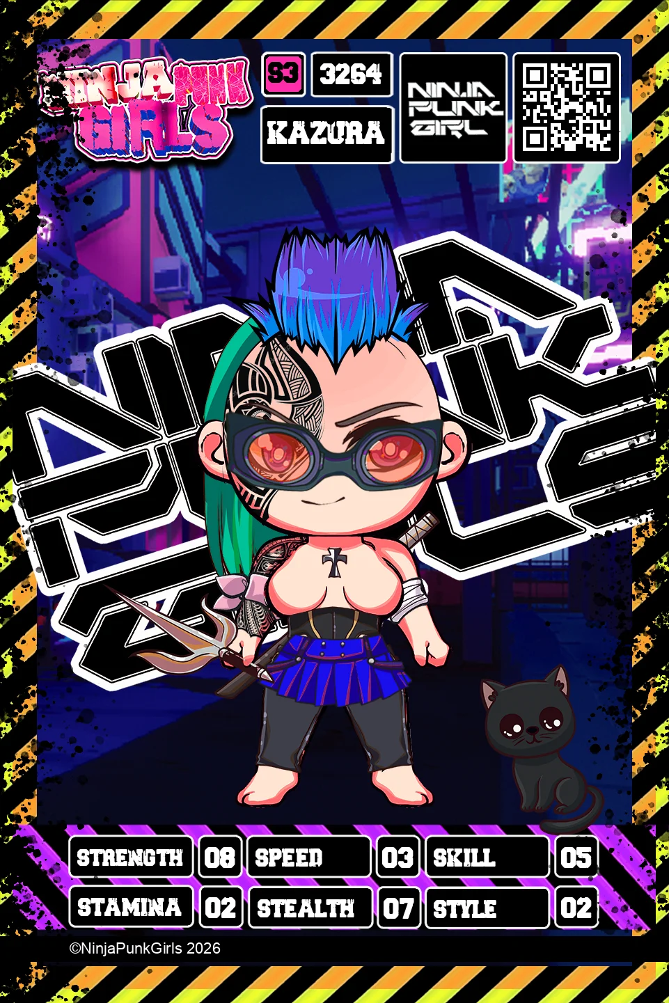 Rebuilt card #3264 Kazura
