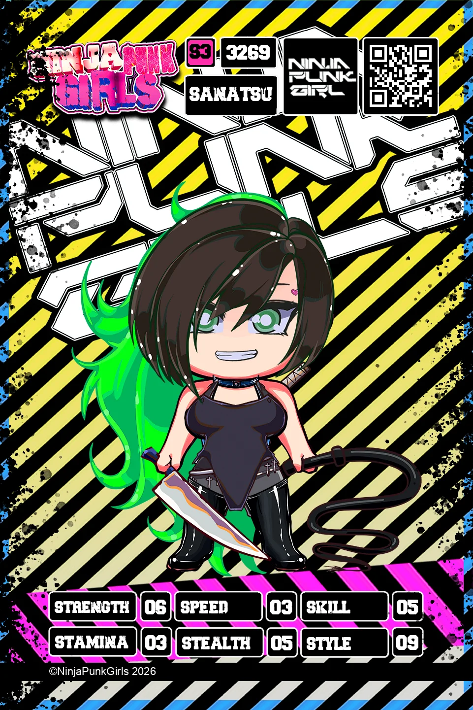 Rebuilt card #3269 Sanatsu