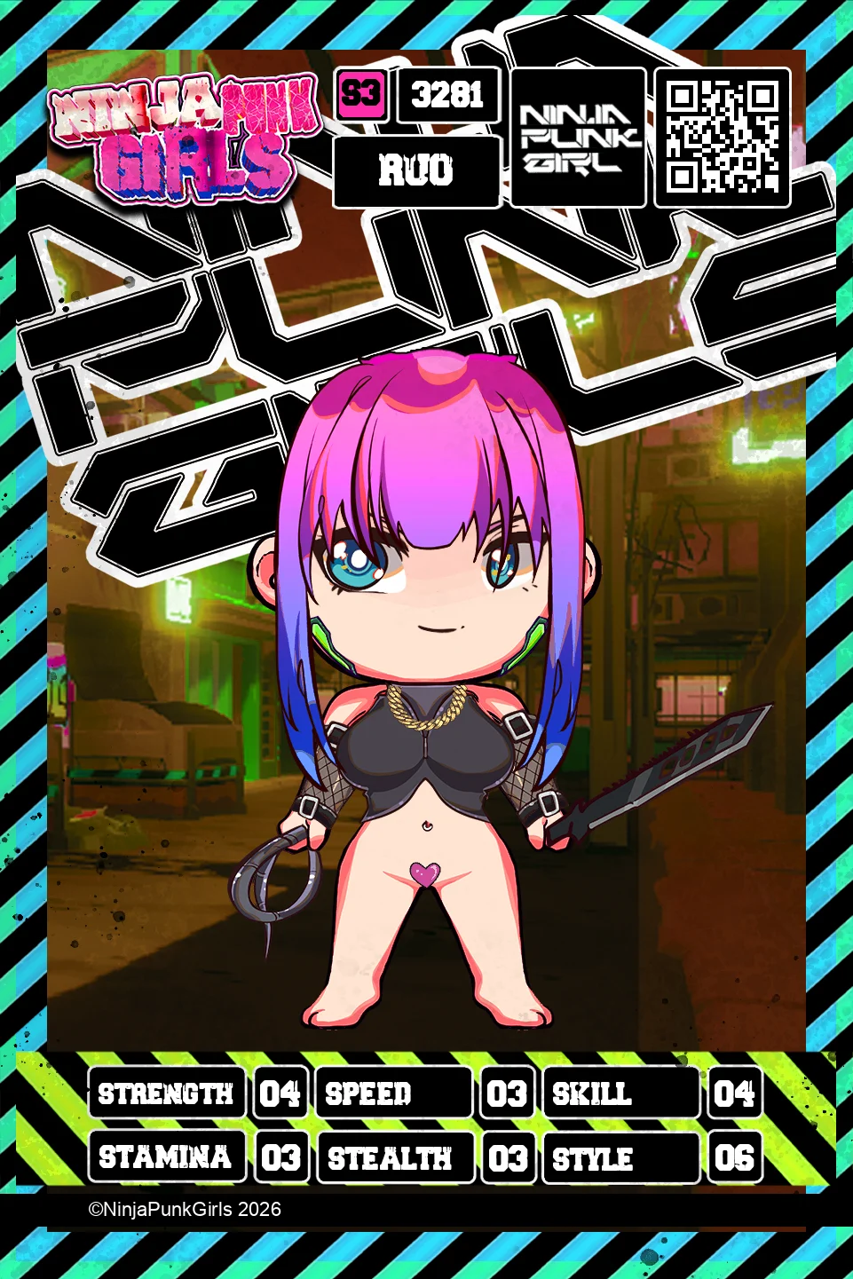 Rebuilt card #3281 Ruo