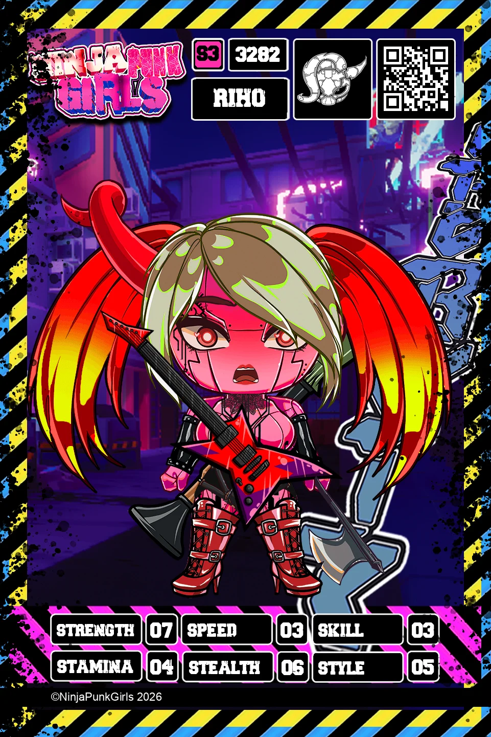 Rebuilt card #3282 Riho
