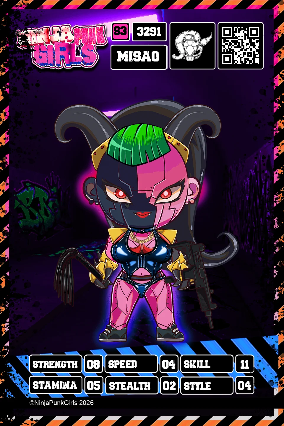 Rebuilt card #3291 Misao