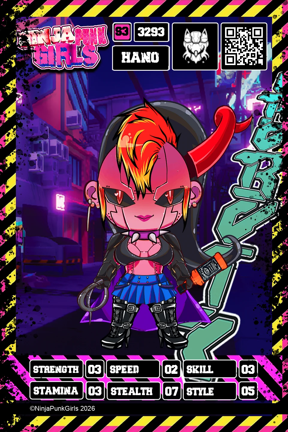 Rebuilt card #3293 Hano
