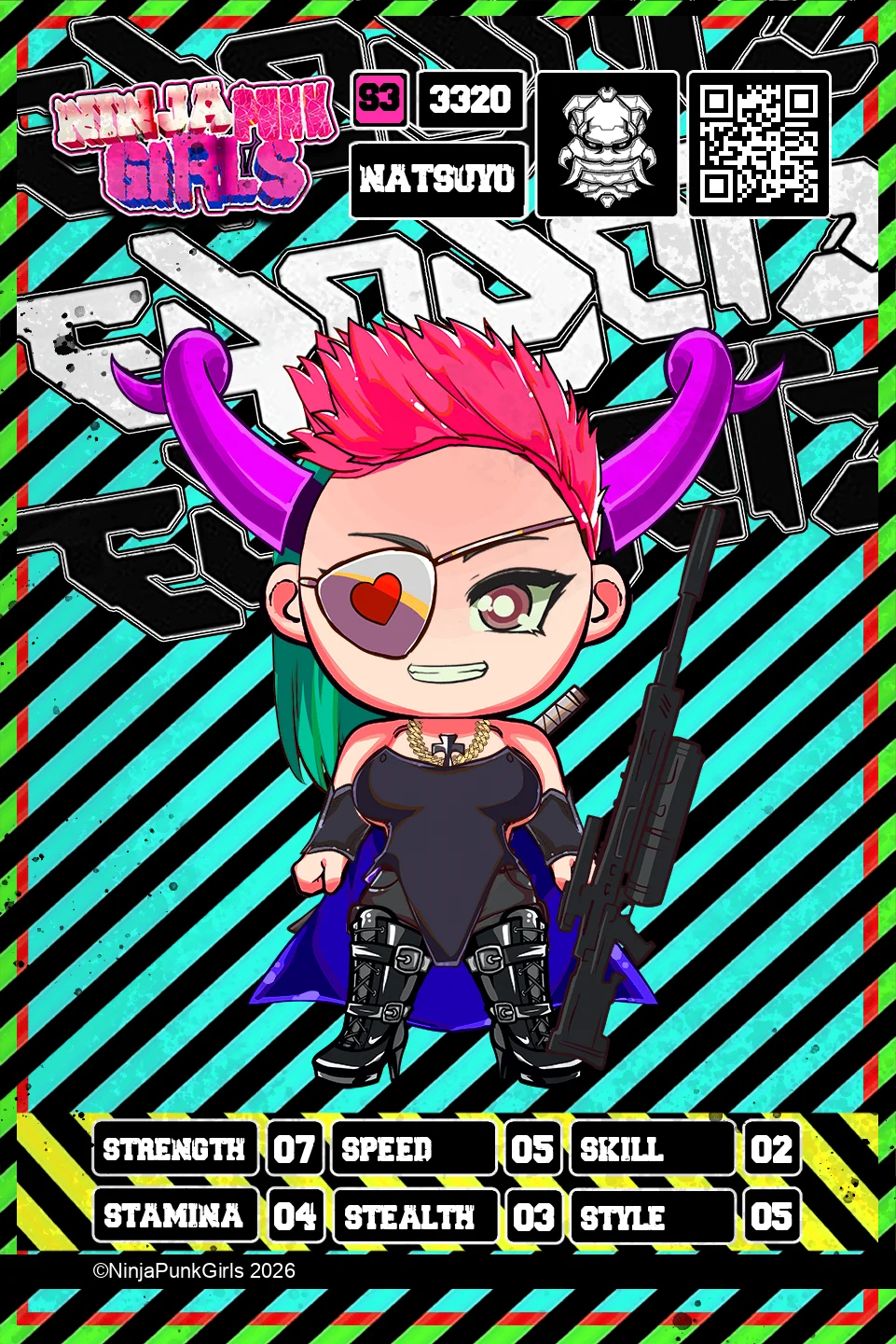 Rebuilt card #3320 Natsuyo