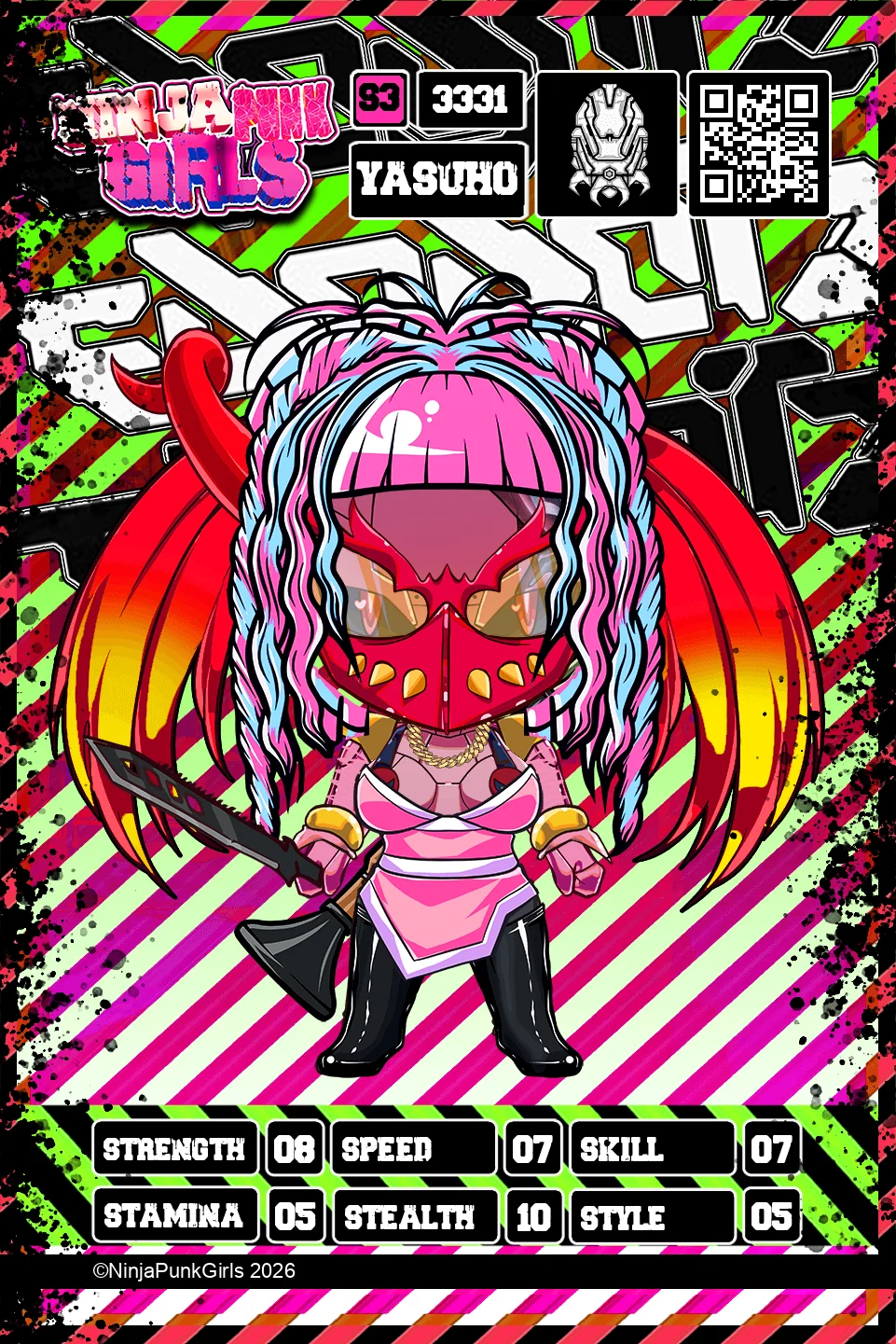 Rebuilt card #3331 Yasuho