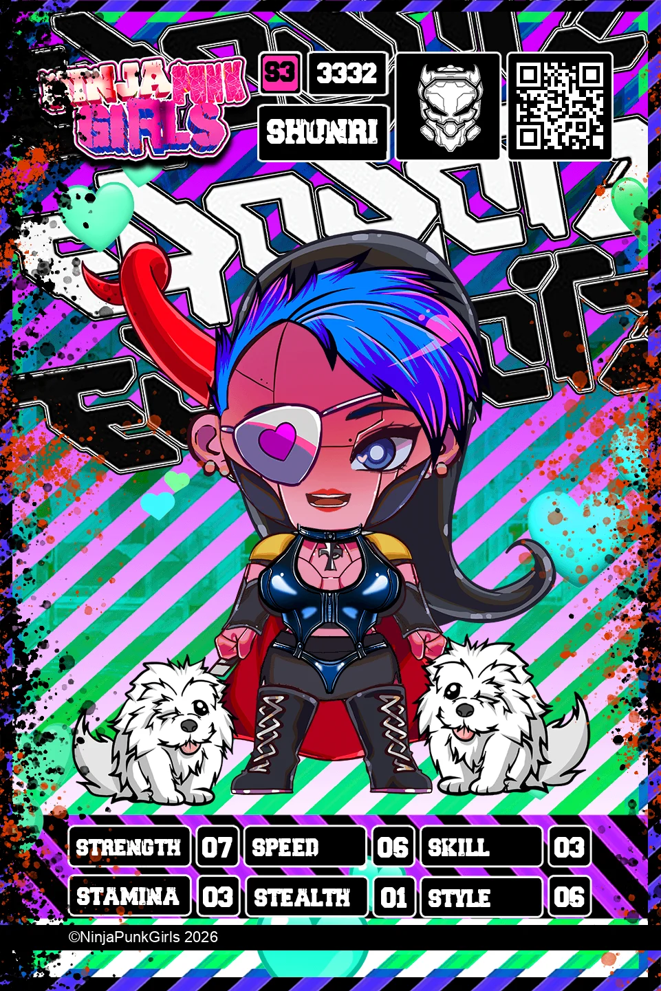 Rebuilt card #3332 Shunri